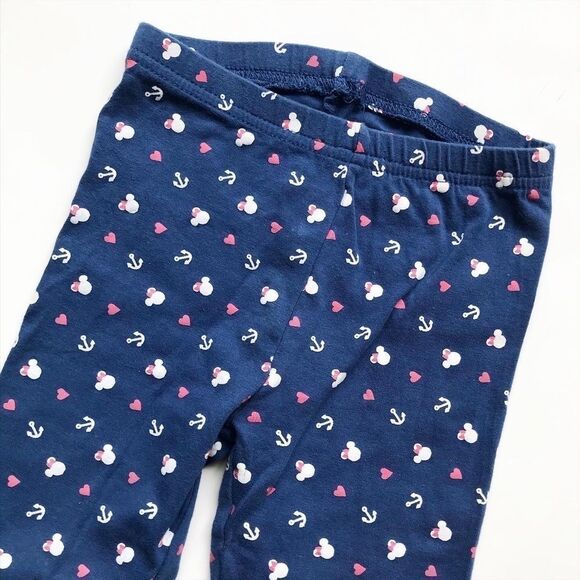 Disney Minnie Mouse print leggings EUC 12-18 month - Picture 2 of 4